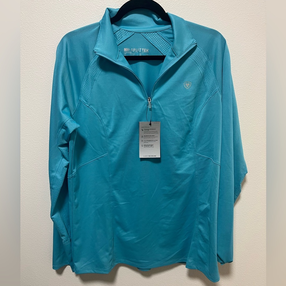 Ariat turquoise sun shirt